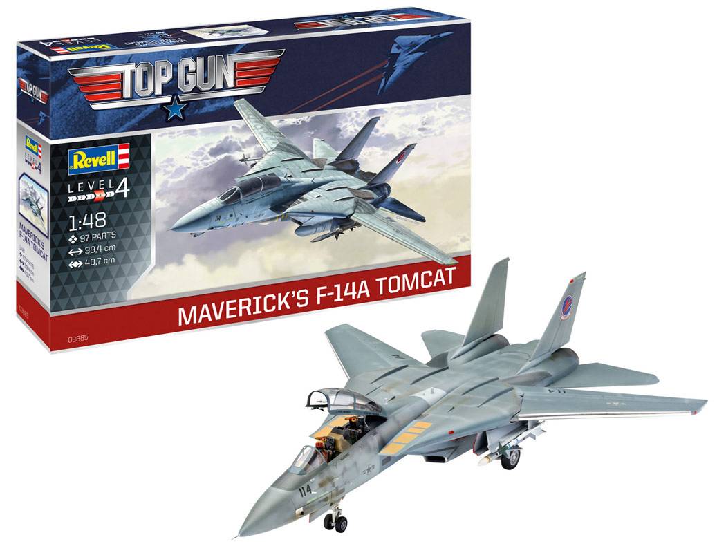 Revell Mavericks F-14A Tomcat Top Gun modellflygplan