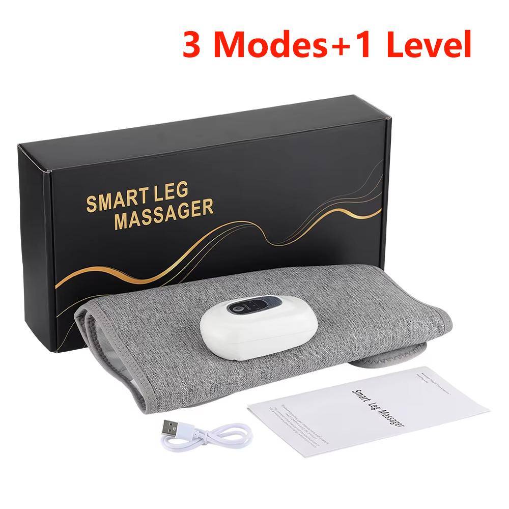 Wireless Air Pressure Calf Massager 4 Mode Airbag Compression Leg Foot Massage Muscle Relax Blood Circulation
