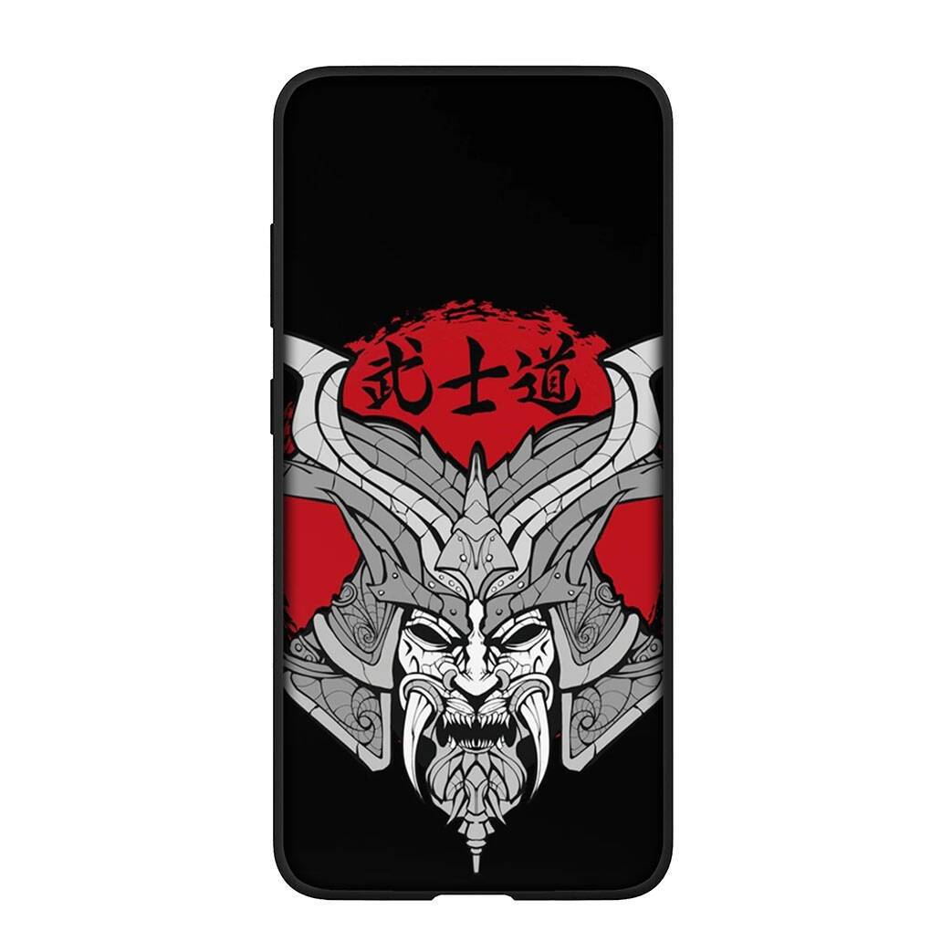 Phone Case for Samsung Galaxy S25 S23 S22 S21 S10 S24 Ultra FE A05 A06 A15 A16 A36 A37 A35 A32 A54 A55 A56 A57 A25 A26 A53 A17 Bushido Samurai Cover for Xiaomi Poco X7 5G aero