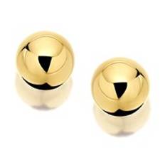 9ct Gold Ball Earrings - 5mm - G0285