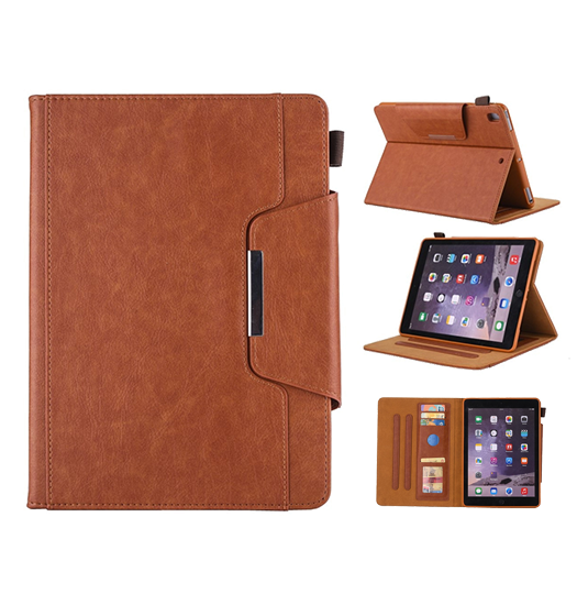 iPad Pro 11" (2020) - Verona™ Multietui Ægte Læder Cover - Brun