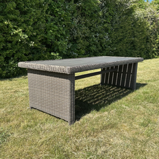 Rattan Havebord