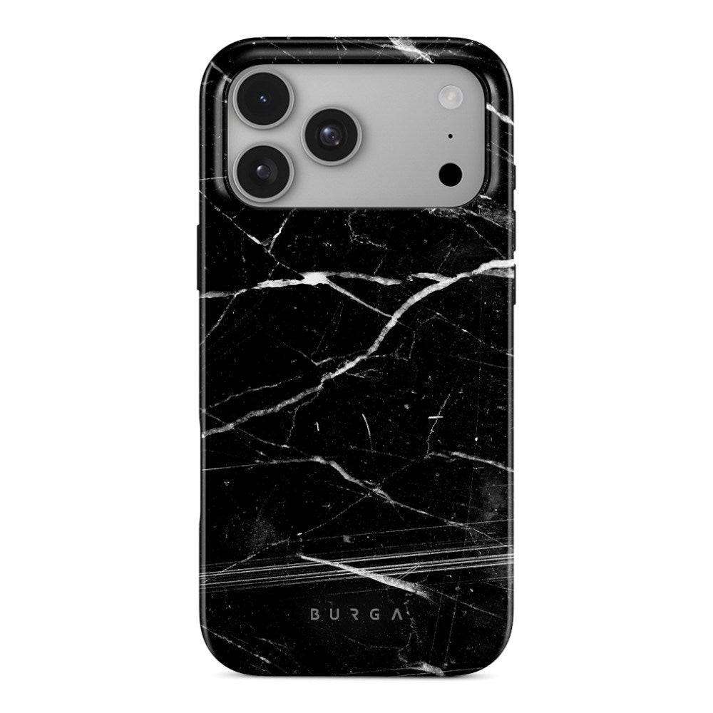 iPhone 18 Pro Burga Tough Fashion Case - MagSafe Kompatibel - Noir