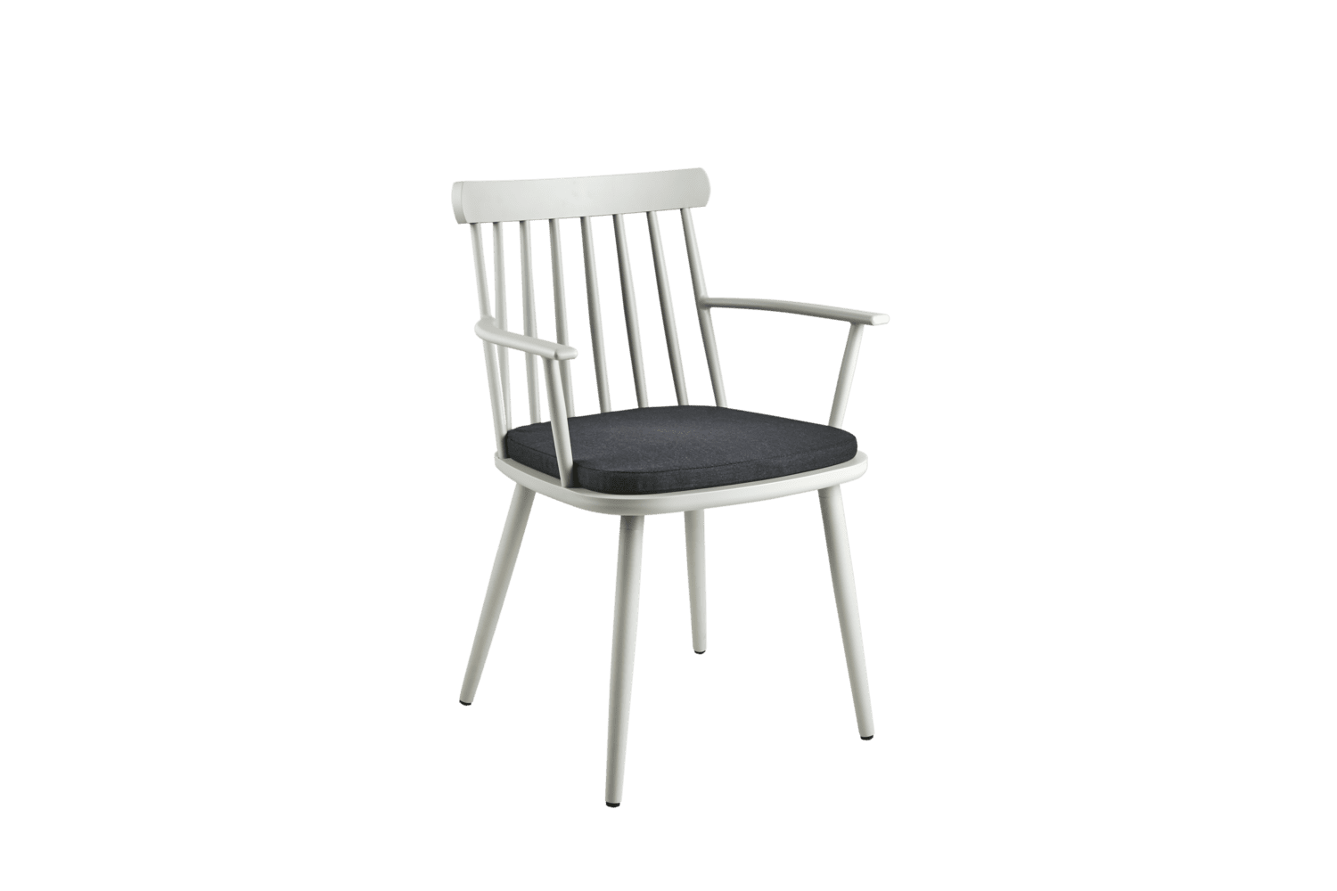 Brafab - Winsor karmstol Light Grey/Raven