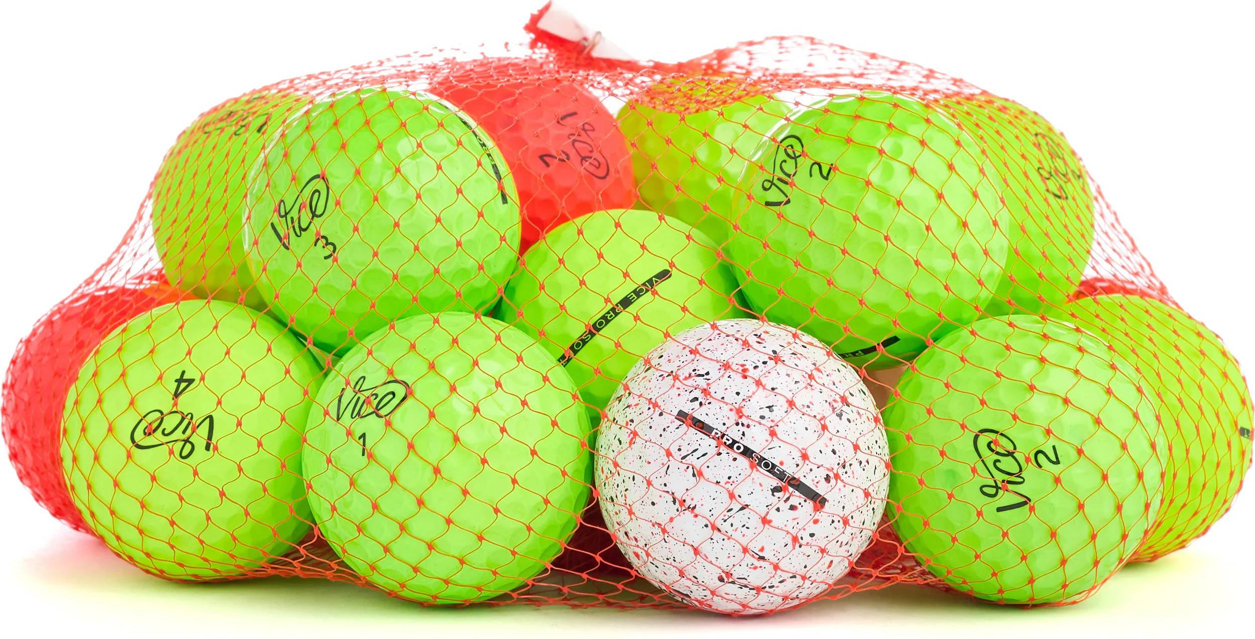 25 Vice Pro Soft Lakeballs, colored