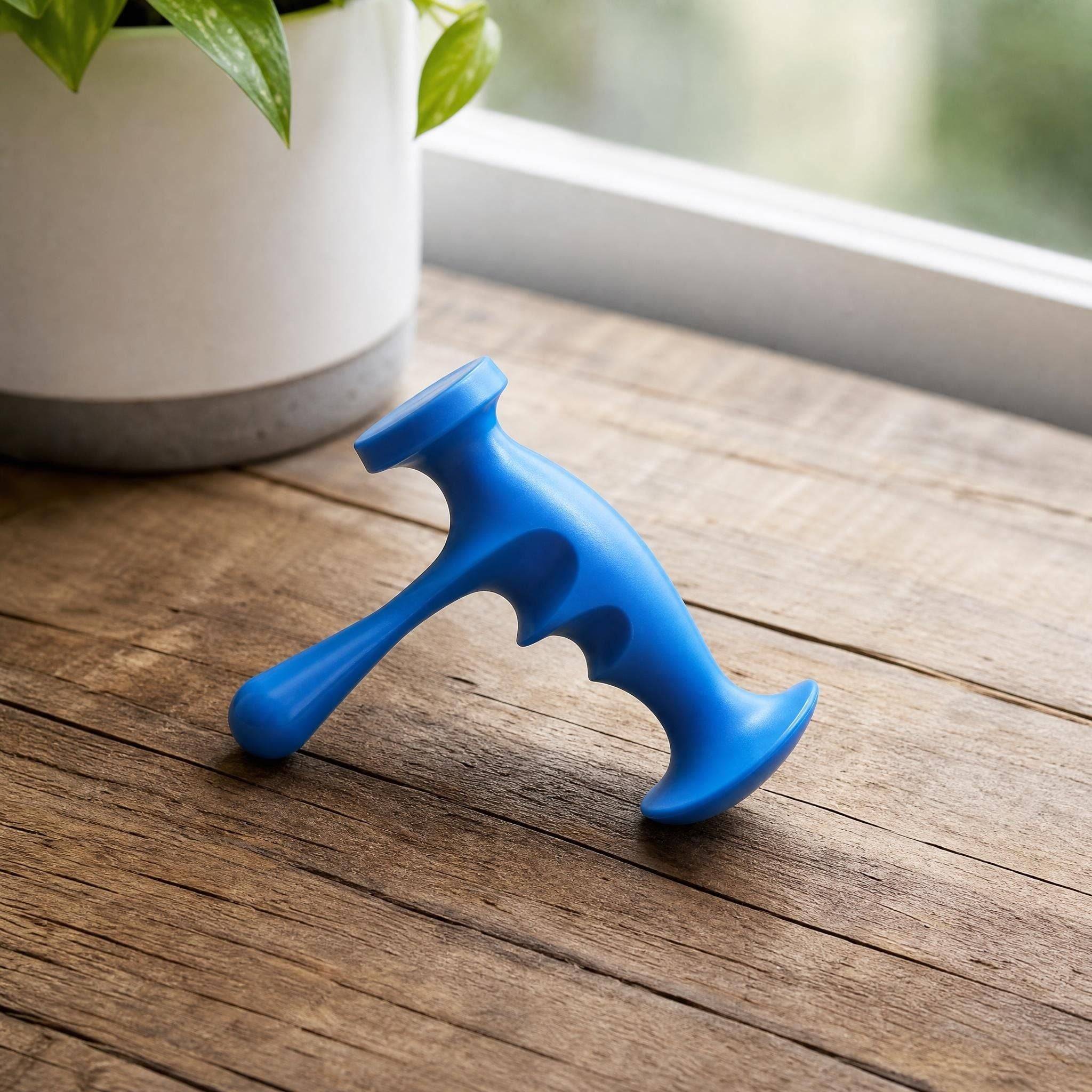 Manual Trigger Point Massager - Royal Blue