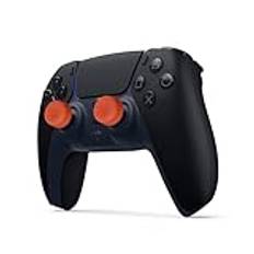 Set med tumgrepp Joystick Cap Analog Stick-lock för PS5 Pro/PS5 Slim/PS5, 6 st spelkontroll Styrspak Thumbstick Cover Cap (Orange)