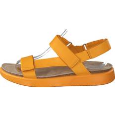 Corksphere Sandal W Fanta, Female, Skor, Sandaler och Tofflor, sandaler, Orange/Gul, EU 38 (EU 38)