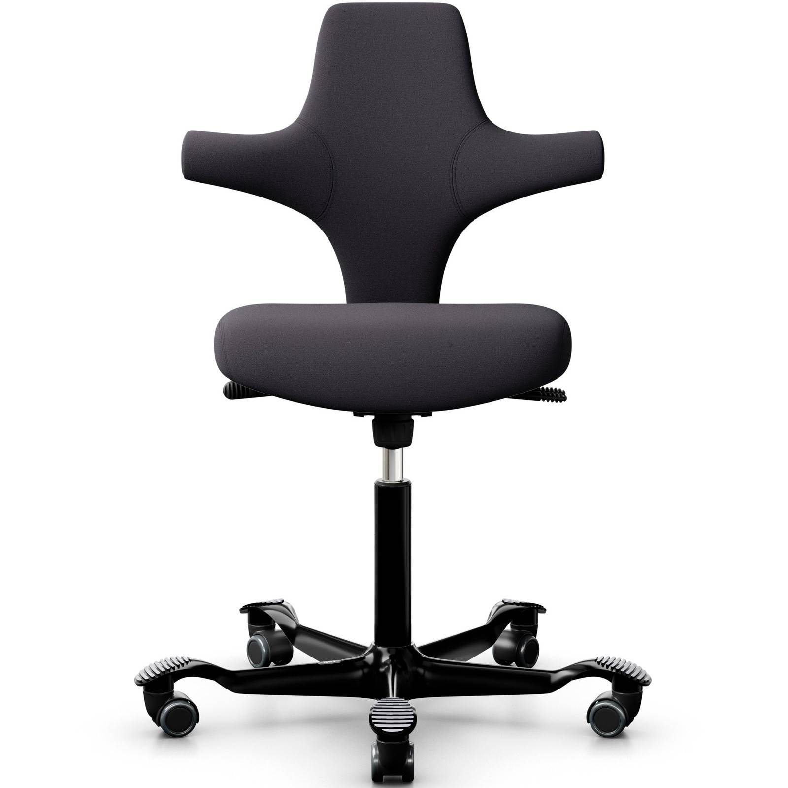 HÅG Capisco 8126 kontorstol 150mm antracit/sort