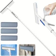 TEMU 1set Squeegee For Window Cleaning With Spray, Window Cleaning Squeegee Kit, Spray Window Cleaning Mop, Household Window Cleaning Tool
