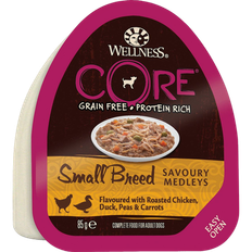 CORE Petfood Dog Adult Savoury Medleys Small Breed Chicken, Duck, Peas & Carrots Wet 12 x 85 g