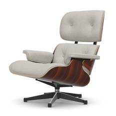 Eames Lounge Chair - Palisander - Ivory/Pearl - Sort stel