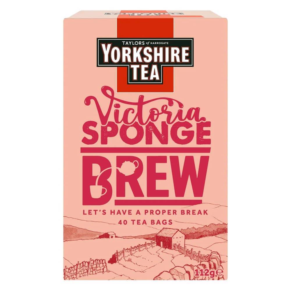 Taylors Yorkshire Tea Victoria Sponge Brew 40 påsar 112 g