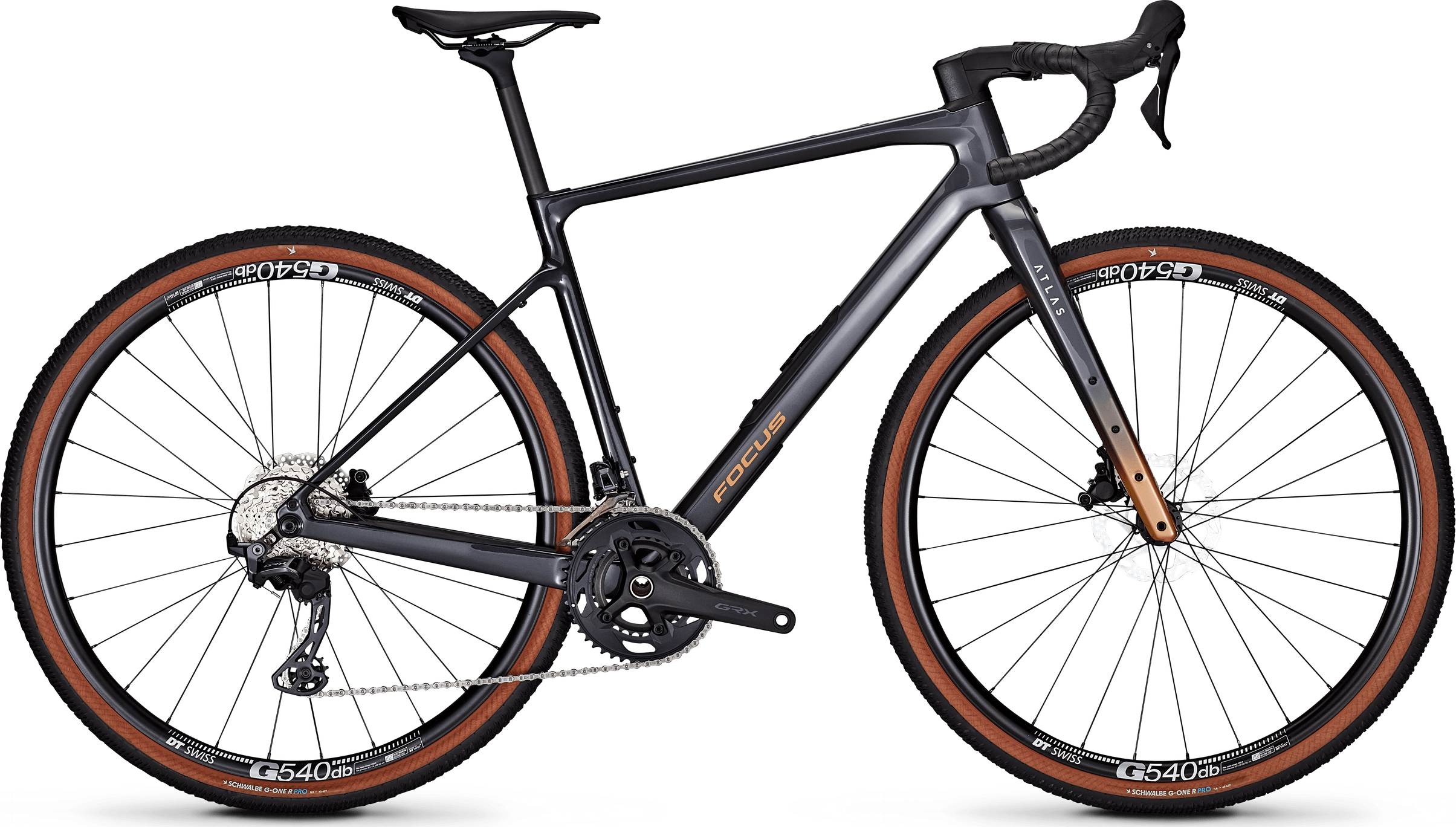 Focus Atlas 8.7 | Gravelbike | Steel Grey-Diamond Black