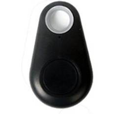 Anti förlorad nyckelring nyckel barn husdjur motorcykel smart tag bluetooth mini gps locator nyckelring tracker track gps locator - Svart