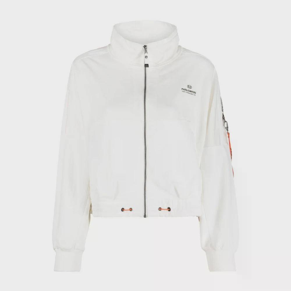Parajumpers - Stilren Lätt Jacka med Logotryck Jackor - Dam - S - Bomull