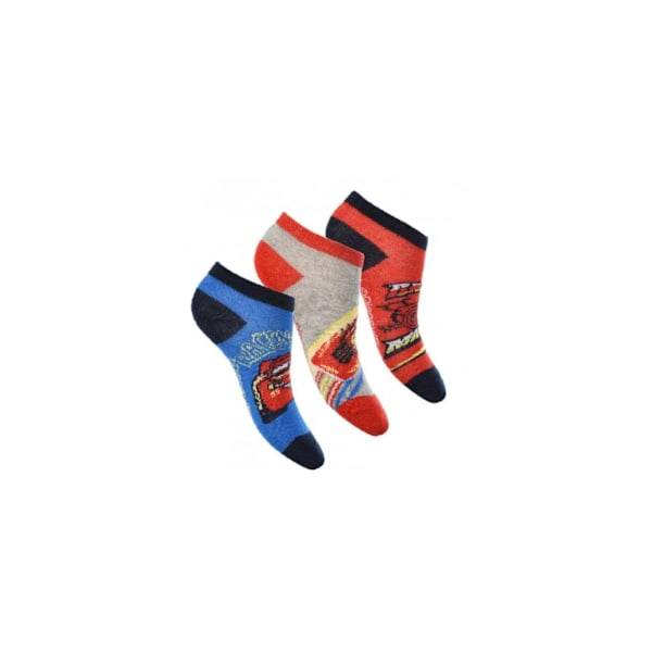 Disney Cars Barnstrumpor / Strumpor för Barn - 3-Pack