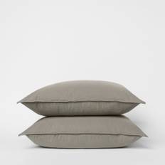 Percale Pillow Cover 2-P - Vetiver (50x60 cm)