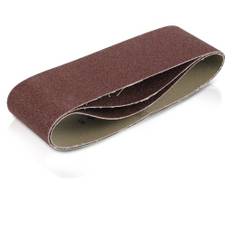 båndpudser slibebånd 75x533mm - korn 180 - 3stk