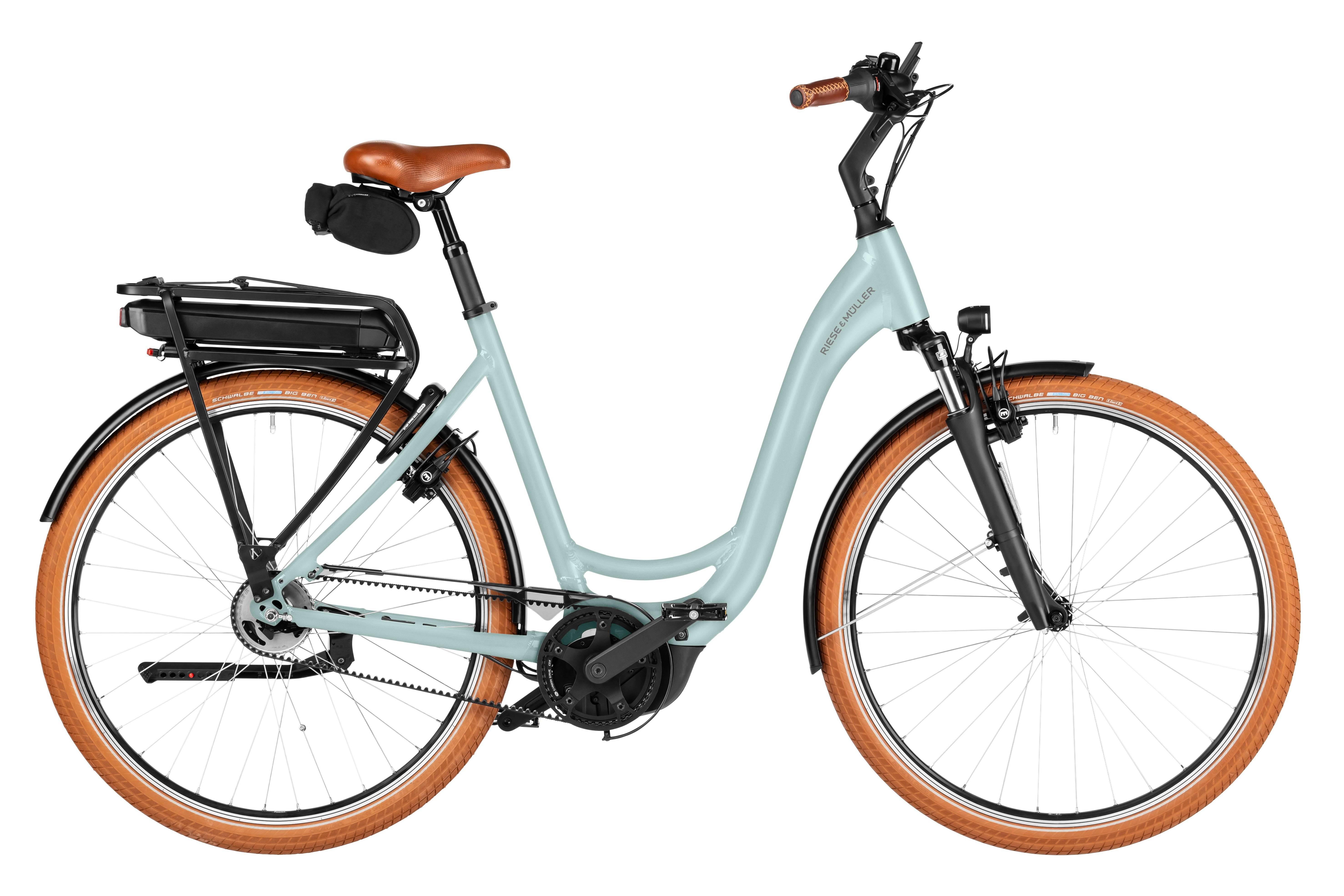Swing5 silent 500Wh M/51 cm salvia RX Kiox [Står klar i butikken] - 51cm (ca. 170-180 cm) / RM-Salvia matt.