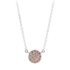 Pernille Corydon Coin Stone Sterling Sølv Halskæde