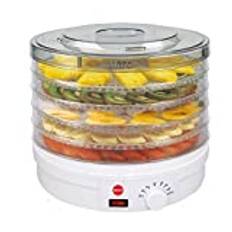 Dehydrator av svampar, grönsaker och frukter ELDOM SG200N Crusty, 5 brickor med diameter 32 centimeter, effekt 245 W