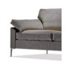 Søren Lund SL 329 2 Pers. Sofa m. Keder L: 182 cm - Grado 94 Tekstil/IG15 Aluminium Ben