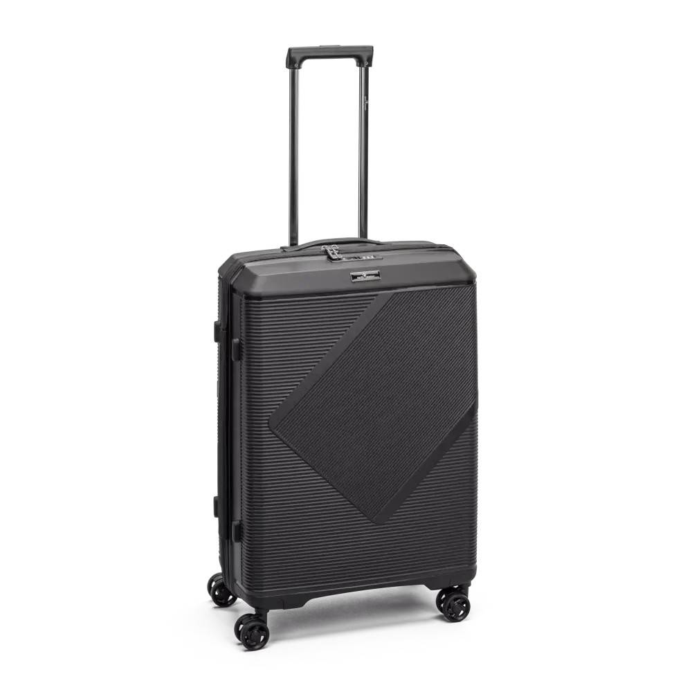 North Pioneer Prague Resväska Stor 77cm med 4 hjul Svart
