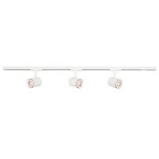 Focus Track micro belysningsskena 1m med 3st 10W - Komplett paket
