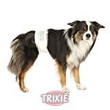Trixie 2X rädisblöjor, hundblöjor – engångsblöjor, 12 stycken, S-M, 30-46cm