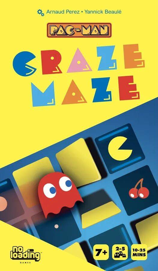 Pac-Man Craze Maze Brætspil.