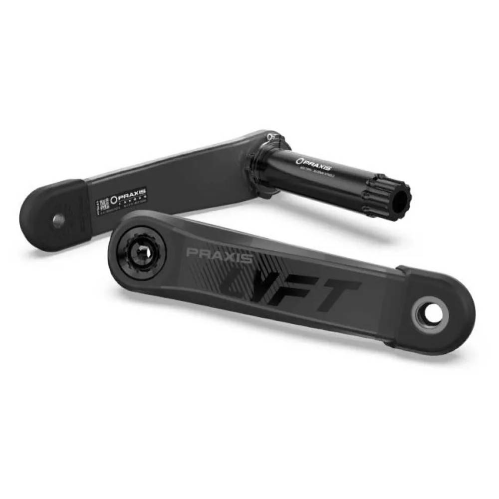 Praxis Lyft M30 Thru Carbon Gen2 3-bolt Dm Q177mm Pedalarm
