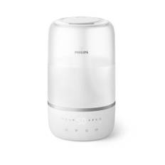 Philips Smart Humidifier - kompakt und dennoch leistungsstark mit himmelhohem Nebel, Aromatherapie, leise mit Schlafeinstellung und Nachtlicht, für (Schlaf-) Räume bis zu 38 m² (HU1509/00)