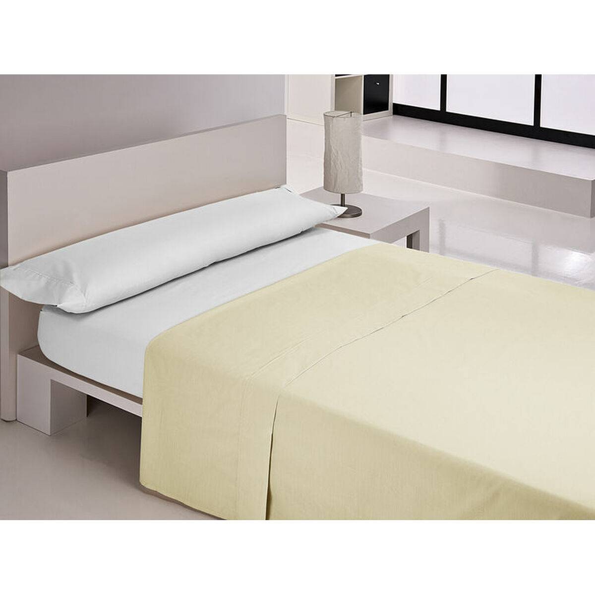 Toplagen Happy Home MIX COLORS Gul 230 x 270 cm