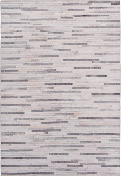Gulvtæppe Loomery Nova Dots 160×230 cm grå patchwork polyester.