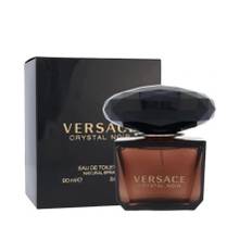 Versace Crystal Noir Eau de Toilette 90ml - Elegant Floral Bouquet with Gardenia, Amber, and Peony
