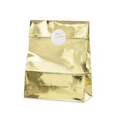 Presentpåse Guld Stor