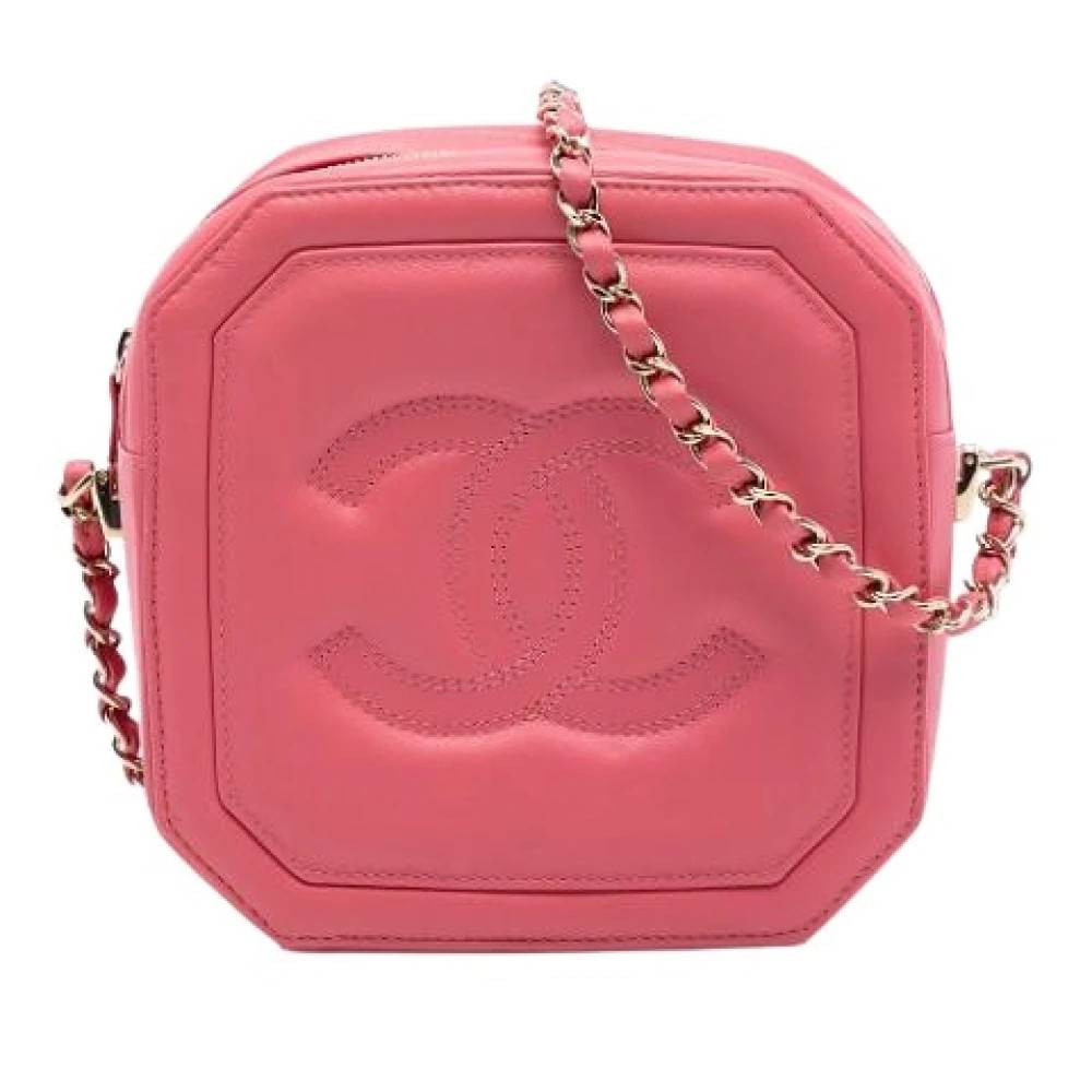 Chanel Vintage Pre-owned Vintage Skuldertaske - Vintage - Dame - Lyserød - ONE SIZE - Uld