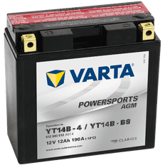 Varta YT14B-4 MC-batteri 12V 13Ah 190A/EN