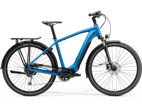 Merida eSPRESSO Sport 400 E-Bike herre blå/sort - Cykelstørrelse Large
