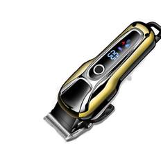 Kemei KM-1990PG 100-240V Uppladdningsbar Hårtrimmer Professionell Hårsax Hårklippning Skägg