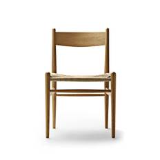 CH36 Stolen af Hans J. Wegner Eg / Lak / Sort - Jacobsen Plus
