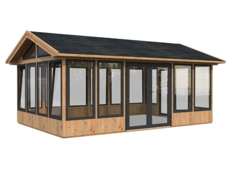 Havehus, Isabella, 22,2 m², brun