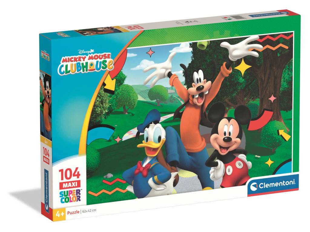 Disney Mickey Clubhouse 104-piece maxi puzzle Clementoni