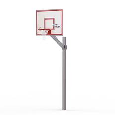 Basketset Playmaker Easy med stativ, basketkorg, nät och platta