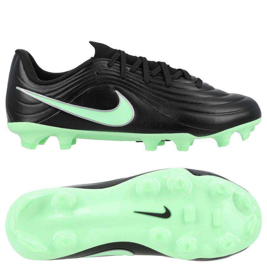 Nike Tiempo Maestro Academy MG Shadow - Sort Grøn Børn - Multi Ground (MG).