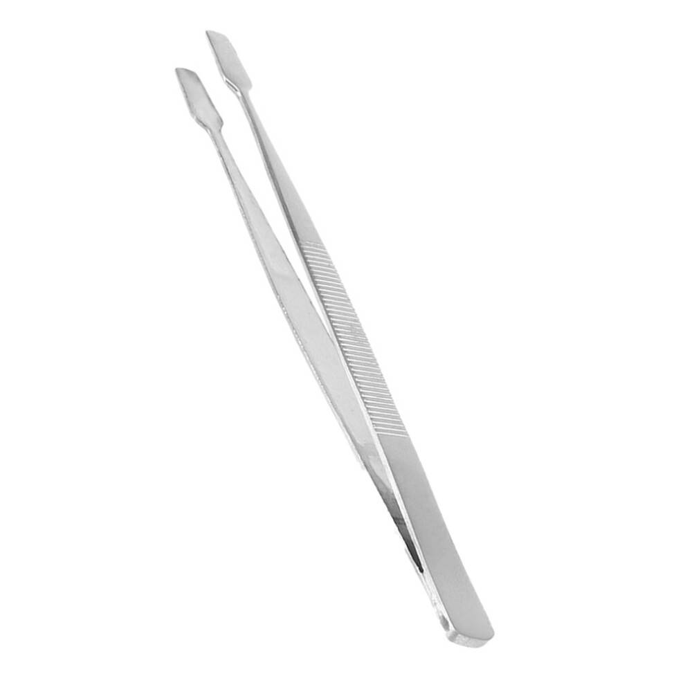 Stainless Steel Pincett Falska Ögonfransar Bärbar Stämpelklämma