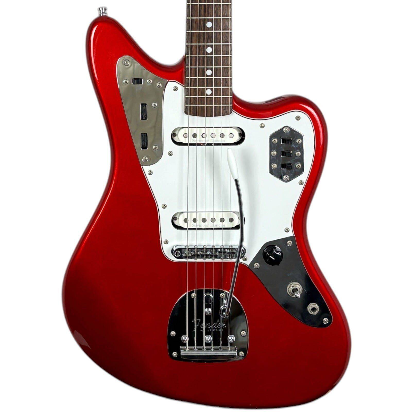 Fender Japan 66 Genudgivelse Jaguar 1997-2000 - Candy Apple Red | Slikrød