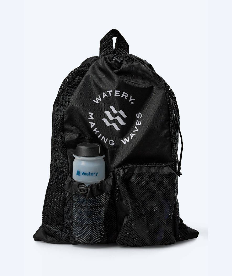 Watery simnät - Ultra Light 40L - Svart - Nätpåsar / Mesh Bag