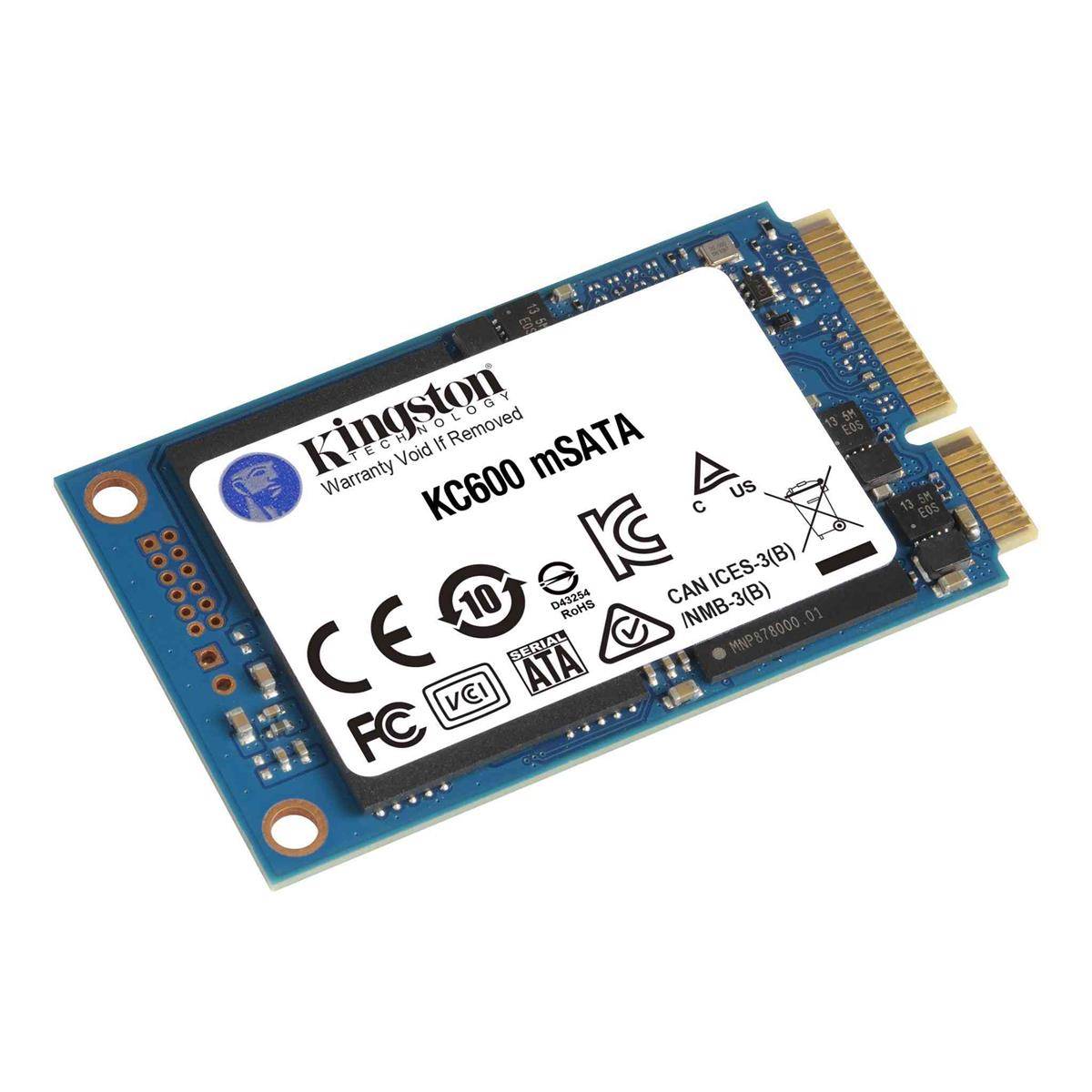 Kingston KC600MS 1TB mSATA SSD
